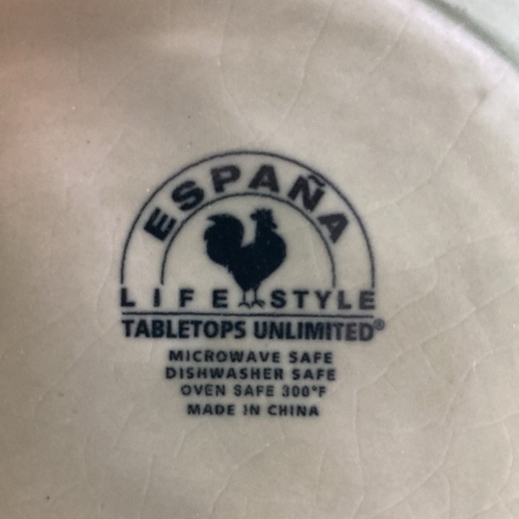 Espana open weave ceramic fruit/bread bowl - Picture 4 of 4